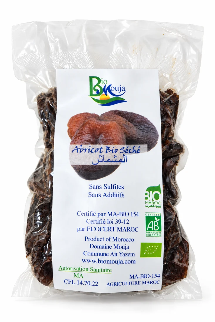 Abricots séchés bio — Sous vide · 300 g