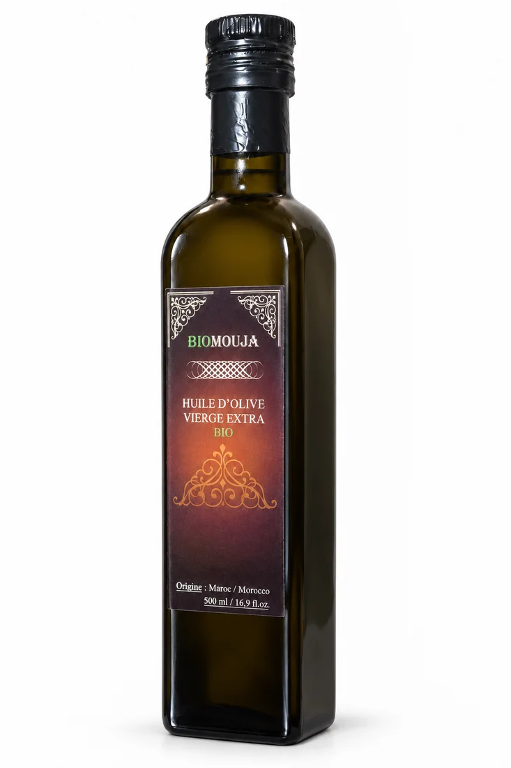 Vue 3 de Huile d’olive vierge extra bio