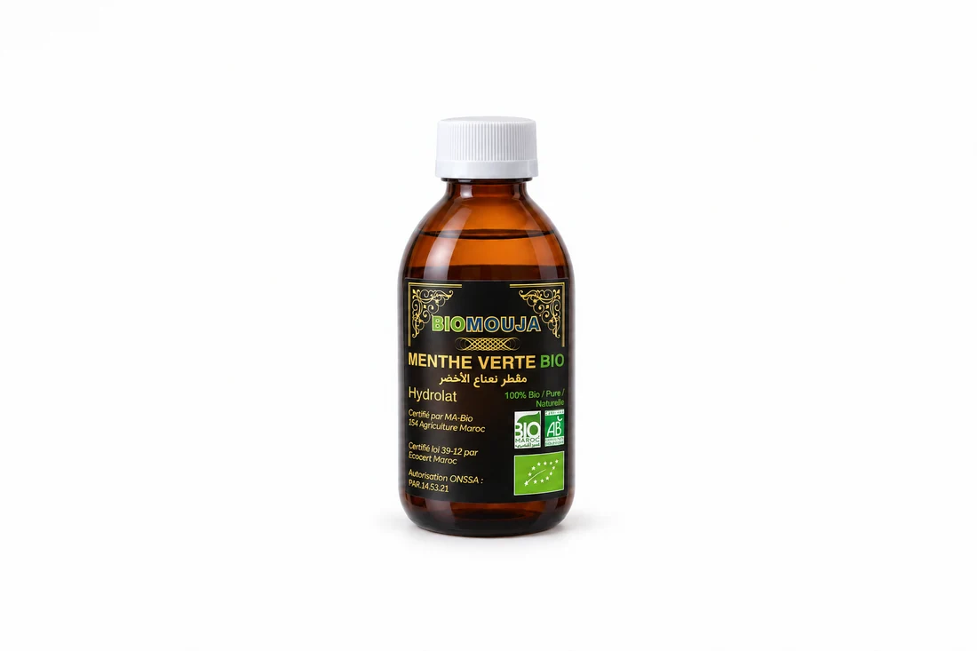Vue 5 de Hydrolat de menthe verte bio
