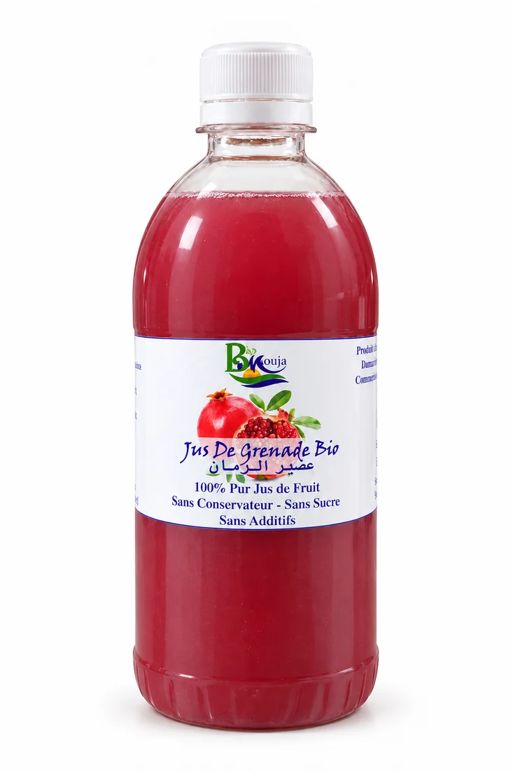 Jus de grenade bio surgelé — Sans additif · bouteille 500 ml