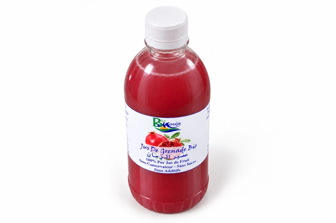 Vue 4 de Jus de grenade bio surgelé