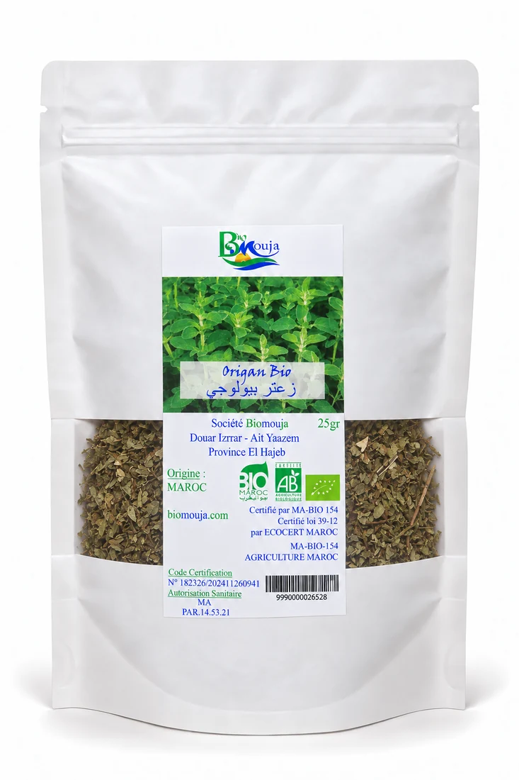 Origan séché bio — Sachet · 25 g